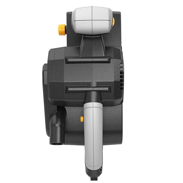 750W szalagcsiszoló 75x533mm, 10 csiszolószalaggal, porzsákkal, állítható sebesség, 2 az 1-ben porszívó adapter, 3m tápkábel