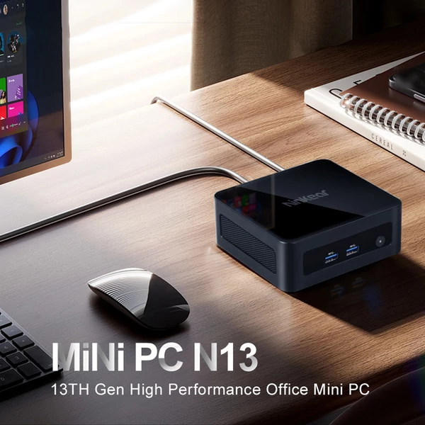 Ninkear N13 mini pc gaming erős mini számítógép 16GB RAM, 1TB SSD, i5-1340P, WiFi6, nagy felbontású kijelző miniszámítógép