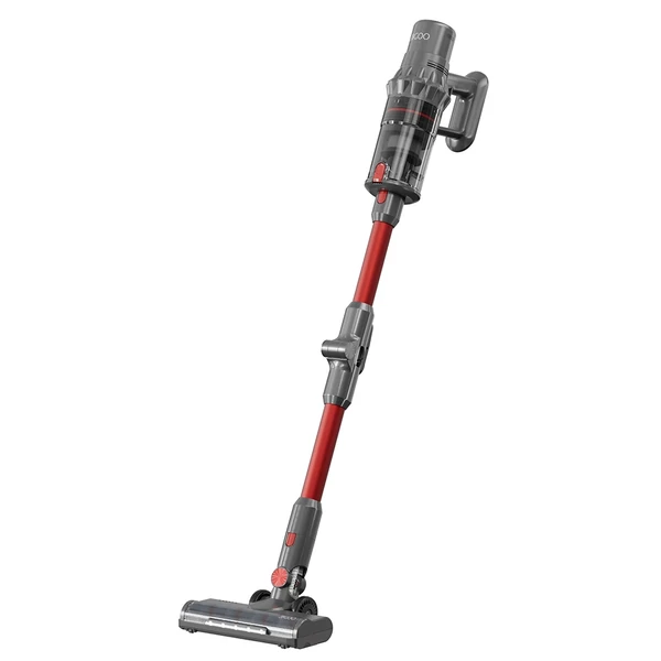JIGOO C500 Vezeték nélküli porszívó, 33KPa szívóerő, 500W motor, porérzékelő, 1.2L tartály, 5 lépcsős szűrés, 60 perc üzemidő, LED kijelző,