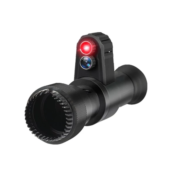 Monokulár digitális infravörös éjjellátó eszköz, 200-300m, 38-48 mm átmérőjű távcsőhöz, teljes sötétben használható - B típus
