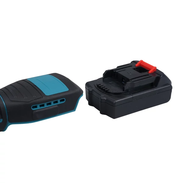 Akkumulátoros racsnis csavarkulcs 240 ford/perc., előre-hátra kapcsolóval, 10-17mm-es fejekkel, LED-del, 2db 21V 2000mAh akkuval, 40Nm nyomatékkal