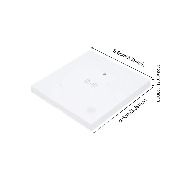 ZigBee jelenlétérzékelő, gyors mozgásdetektor, 24 GHz radar, megvilágítás érzékelés, emberi jelenlét, ZigBee átjáróval használható - 3-as típus