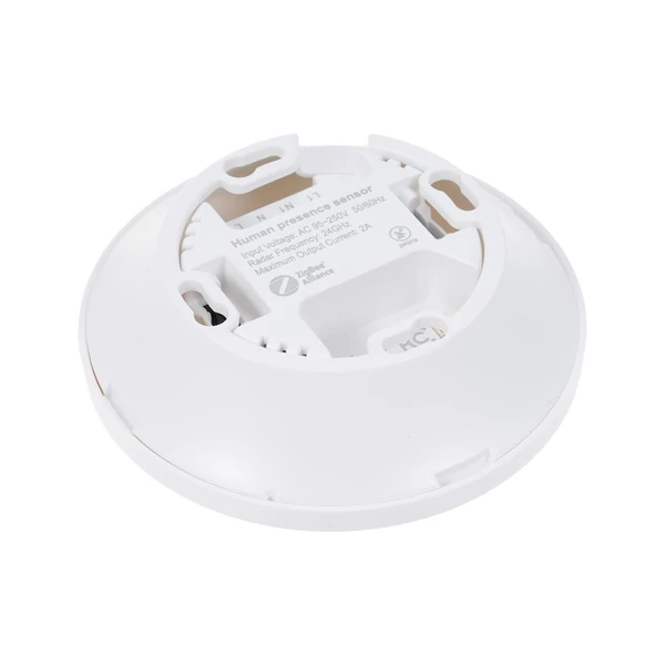 ZigBee jelenlétérzékelő, gyors mozgásdetektor, 24 GHz radar, megvilágítás érzékelés, emberi jelenlét, ZigBee átjáróval használható - 2-es típus