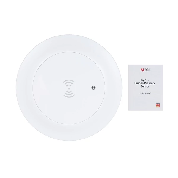 ZigBee jelenlétérzékelő, gyors mozgásdetektor, 24 GHz radar, megvilágítás érzékelés, emberi jelenlét, ZigBee átjáróval használható - 2-es típus