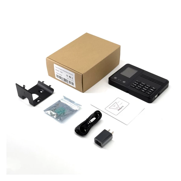 T400 2.4" arcazonosító és jelszavas beléptető óra dolgozóknak, többnyelvű rendszerrel, USB-vel, irodákba, iskolákba, gyárakba
