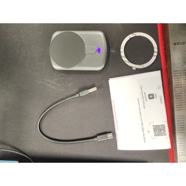 A1A AI hangrögzítő mágneses audio rögzítő, 60 nyelv támogatás, zajcsökkentés, app vezérlés, előadásokhoz, meetingekhez és interjúkhoz - 64 GB