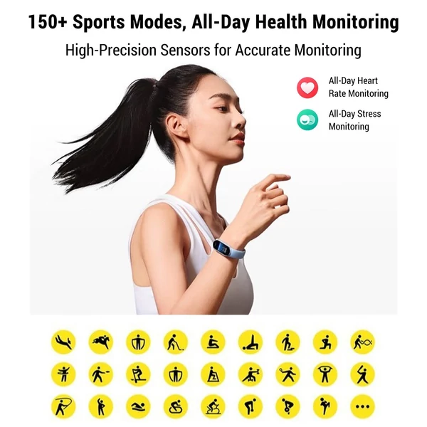 Xiaomi Smart Band 9 1,62 hüvelykes kijelző BT 5.4 Standard verzió - Kék
