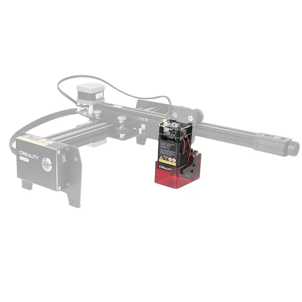 Creality Ender-3 S1 CV-Lézer Modul 24V 1.6W Lézerfej, kompatibilis Ender-3 S1 Pro/Plus, precíz fókuszálás, koromelnyelés, szemvédelem