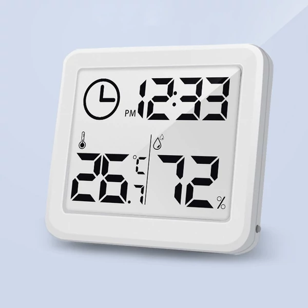 Beltéri higrométer és hőmérő, páratartalom- és hőmérsékletmérő szenzor -10℃-70℃, 20%-99% RH