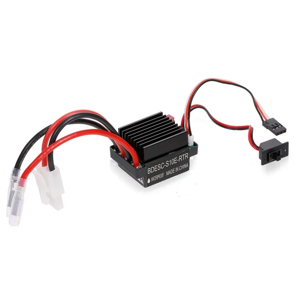 320A ESC kefés előre-hátra elektromos sebességszabályzó fékkel, vízálló, 2-3S akkumulátorhoz, HSP, Redcat, Traxxas, Tamiya RC autóhoz/csónakhoz