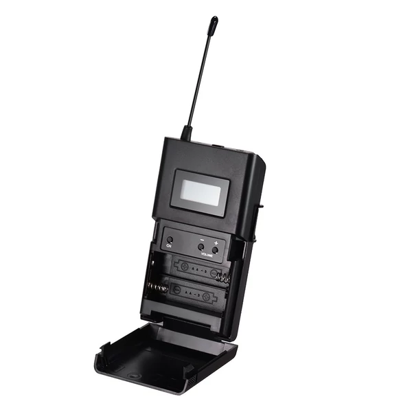 Takstar WPM-200R UHF Vezeték nélküli Fülmonitor Vevő - LCD Kijelzővel, 6 Választható Csatorna, 50m Hatótávolság