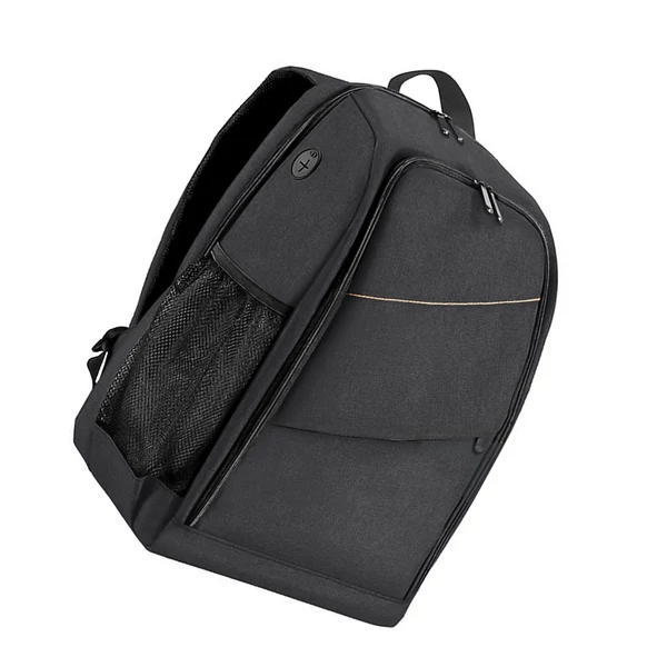 Fényképezőgép hátizsák nagy kapacitású kamera táska laptop rekesszel állványtartóval esővédővel - Fekete
