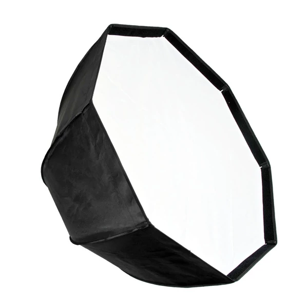Godox SB-UE 80 cm hordozható nyolcszögletű méhsejtrácsos ernyő softbox Bowens bajonettel speedlite-hoz