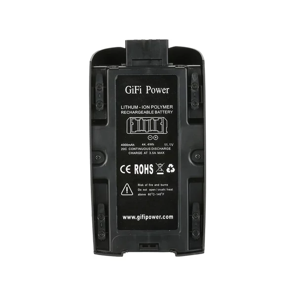 GiFi Power 4000mAh 44,4Wh 20C 11,1V LiPo akkumulátor Parrot Bebop 2 RC drónhoz