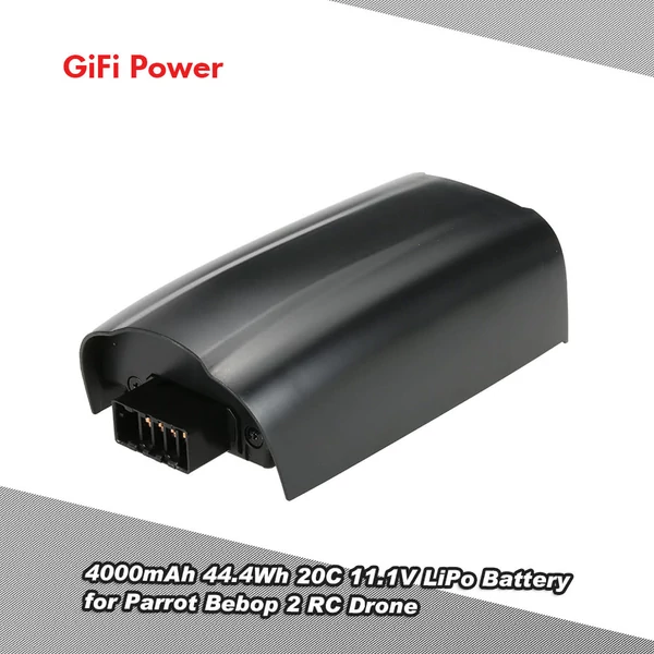 GiFi Power 4000mAh 44,4Wh 20C 11,1V LiPo akkumulátor Parrot Bebop 2 RC drónhoz