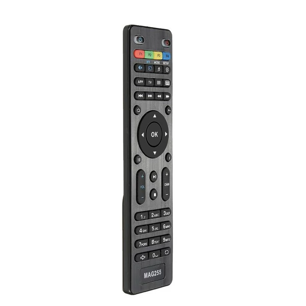Csere tv box távirányító mag255 vezérlőhöz, mag 250/254/255/260/261/270 iptv set-top boxhoz