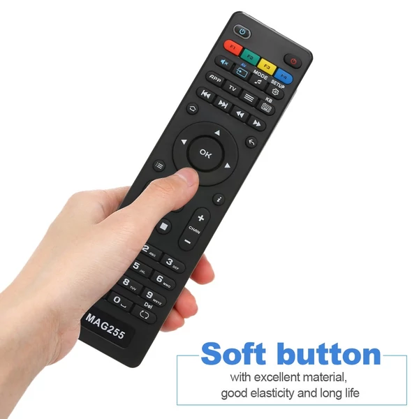 Csere tv box távirányító mag255 vezérlőhöz, mag 250/254/255/260/261/270 iptv set-top boxhoz