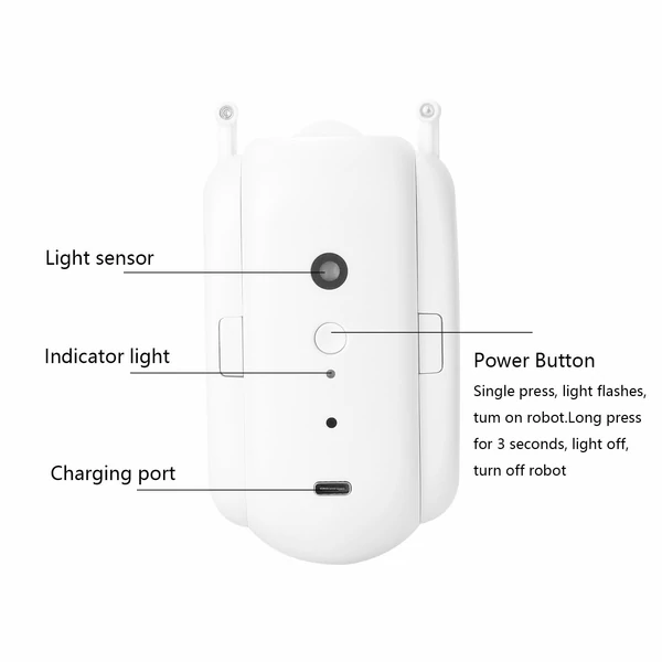 Tuya okos függönymotor BT hangvezérlésű kapcsoló, elektromos függönyrobot, appvezérlés, időzítő, Alexa/Google - 1 db