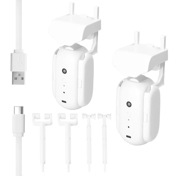 Tuya okos függönymotor BT hangvezérlésű kapcsoló, elektromos függönyrobot, appvezérlés, időzítő, Alexa/Google - 2 db