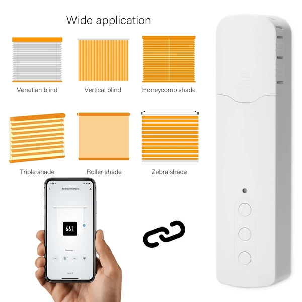 Tuya ZigBee TM616EGZT intelligens gyöngyláncos függönymotor, okos otthoni, hotel, halk, app- és hangvezérlés, Alexa kompatibilis