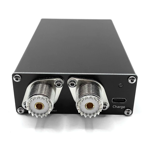 Antuner mindenes 1,8–30 MHz 100 W antennahangoló beépített állóhullámmérővel és teljesítménymérővel HF rádióhoz (usdx g1m ft-818 817 ic-705)