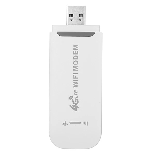 4G LTE wifi modem 150mbps hordozható usb wifi adapter wifi hotspot európai, ázsiai és afrikai régióhoz (Fehér)