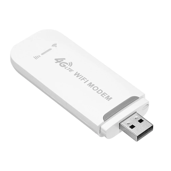 4G LTE wifi modem 150mbps hordozható usb wifi adapter wifi hotspot európai, ázsiai és afrikai régióhoz (Fehér)