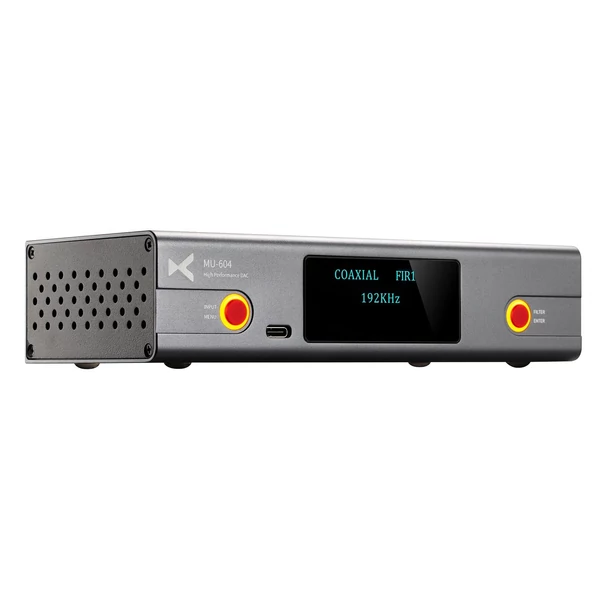 XDuoo MU-604 nagy teljesítményű DAC digitális audio dekóder előerősítő ES9018K2M *2 USB DAC chip optikai koaxiális bemenet