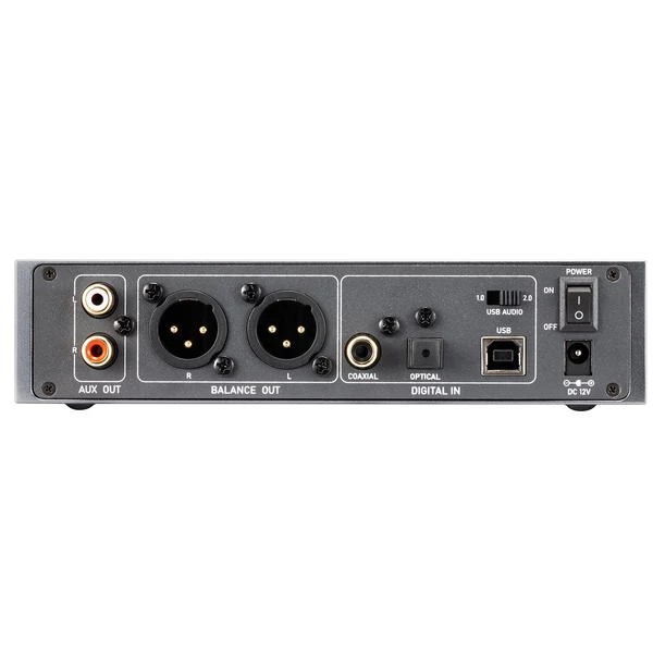 XDuoo MU-604 nagy teljesítményű DAC digitális audio dekóder előerősítő ES9018K2M *2 USB DAC chip optikai koaxiális bemenet