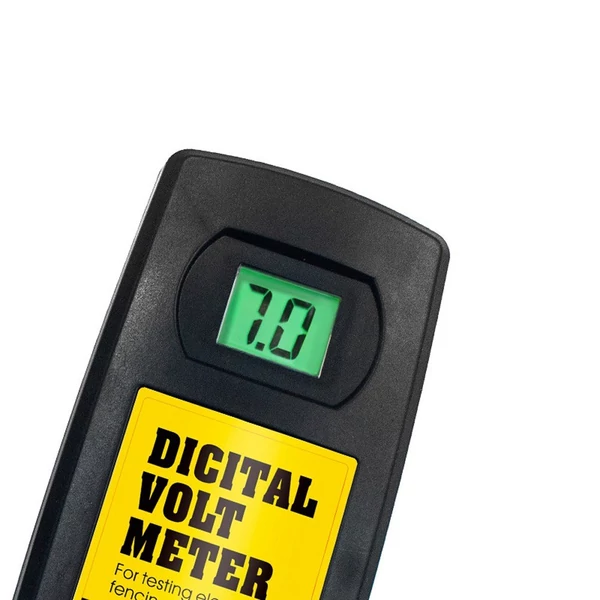 9,9 kv digitális kerítés teszter otthonra, kertbe, lóhoz, haszonállathoz, LCD kijelzővel, háttérvilágítással