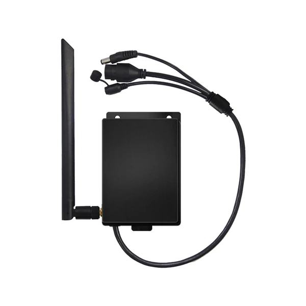Kültéri vízálló 4G router SIM kártyahellyel, 5 dBi antenna, fali rögzítés, max. 15 eszköz, EU verzió