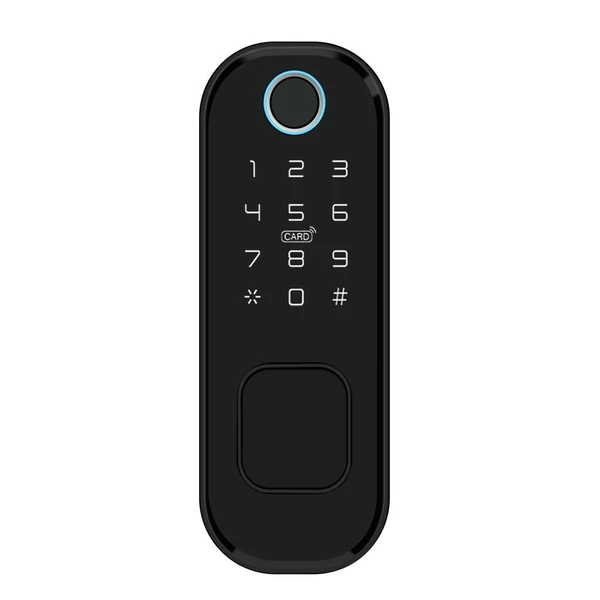Tuya wifi vezeték nélküli vízálló ujjlenyomat-zár, kódos okosajtózár, otthoni biztonsághoz, bt nyitás, google home/alexa kompatibilis