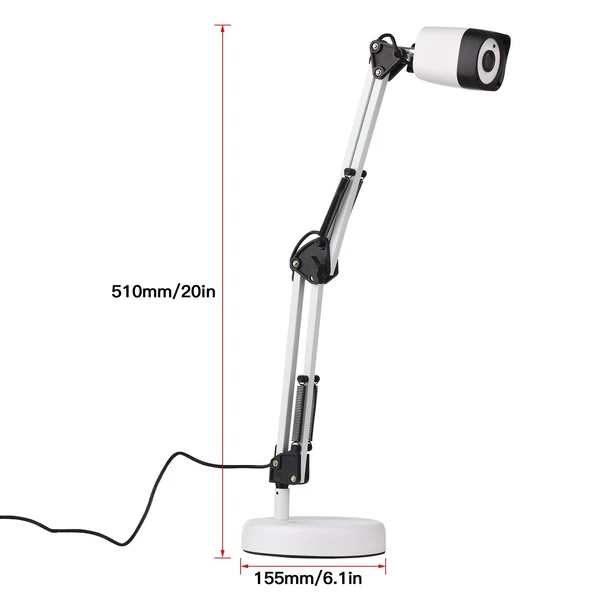 2 az 1-ben dokumentumszkenner kamera és webkamera autofókusszal, LED fénnyel, 8 MP HD, A3, Mac/Windows/Chrome kompatibilis