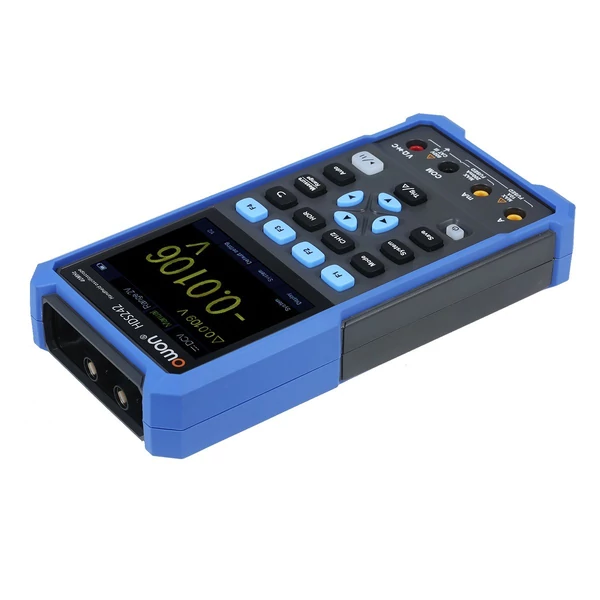 OWON kézi oszcilloszkóp multiméter, 2 csatornás, 40 MHz, 20000 kijelzés, 2 az 1-ben digitális műszer, 3,5" színes LCD, autókarbantartáshoz