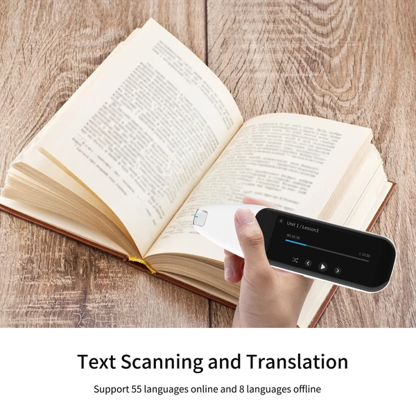 Dosmono C501B szótár-fordító toll, 112 nyelv, hang- és fotófordítás, szkenner, wifi, offline rögzítés
