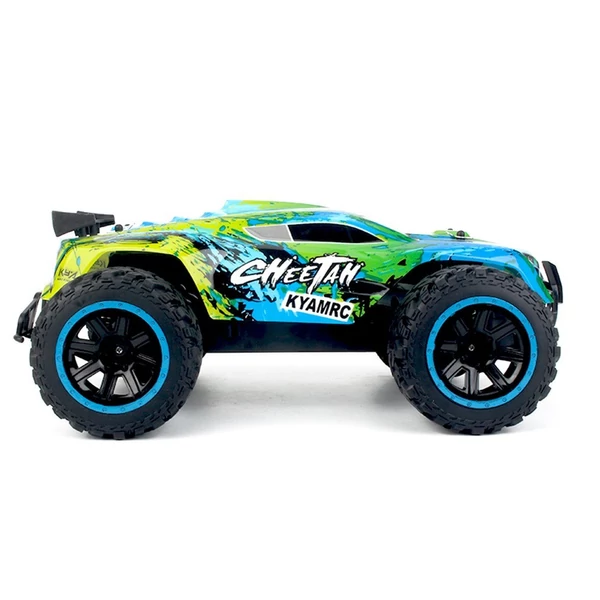 KY-2011A 2,4G 2WD 1/14 RC Crawler terepjáró RC autó, nagy sebességű, könnyű, RTR - Zöld