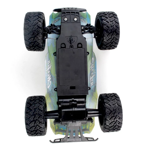 KY-2011A 2,4G 2WD 1/14 RC Crawler terepjáró RC autó, nagy sebességű, könnyű, RTR - Zöld