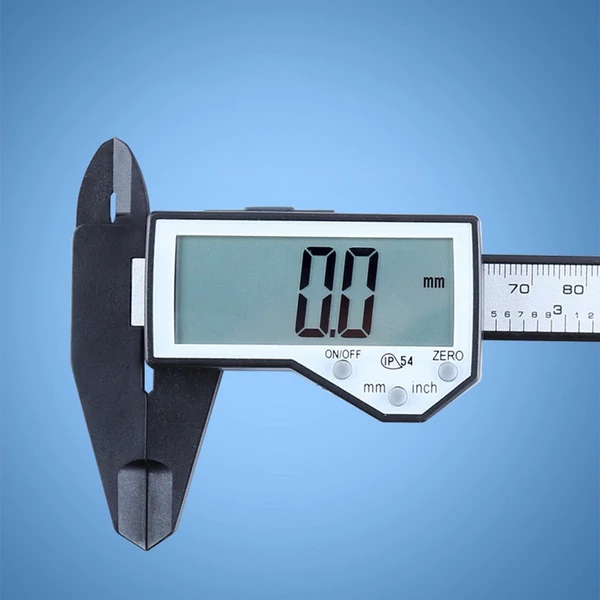 Elektronikus tolómérő 0-150 mm-es digitális kijelzővel, nagyméretű képernyővel, IP54 vízállósággal
