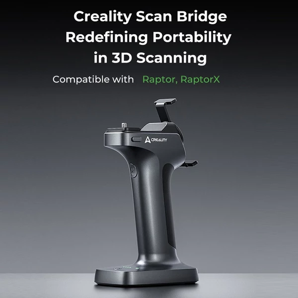 Creality ScanBridge 3D szkennerhez (RaptorX/CR-Scan Raptor) – Vezeték nélküli vezérlő, wifi, gyors adatátvitel, táskával