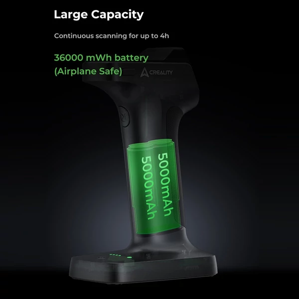 Creality ScanBridge 3D szkennerhez (RaptorX/CR-Scan Raptor) – Vezeték nélküli vezérlő, wifi, gyors adatátvitel, táskával