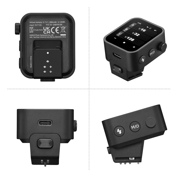 Godox AD600Pro II kültéri vaku + Godox X3C 2,4G vezeték nélküli kioldó Canon fényképezőgépekhez, 600W TTL HSS