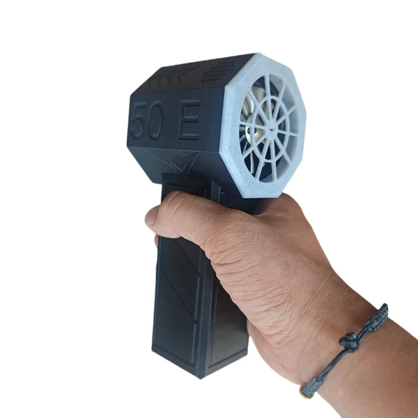 Kézi sugárventilátor 700-800g nagy tolóerejű, 50mm kefenélküli motoros turbóventilátor, porfúvó, billentyűzet-tisztító
