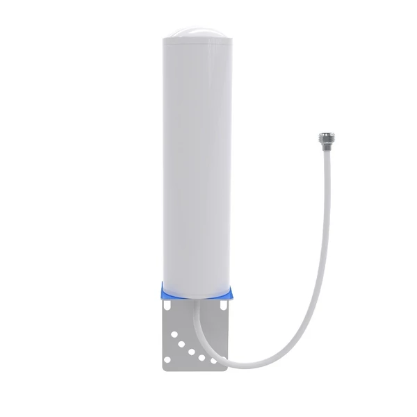 4 sávos mobiltelefon jel erősítő (800/900/1800/2100 MHz GSM DCS 2G/3G/4G/LTE ismétlő) bel- és kültéri használatra, 1000㎡ lefedettség, 75 dB erősítés - B szett