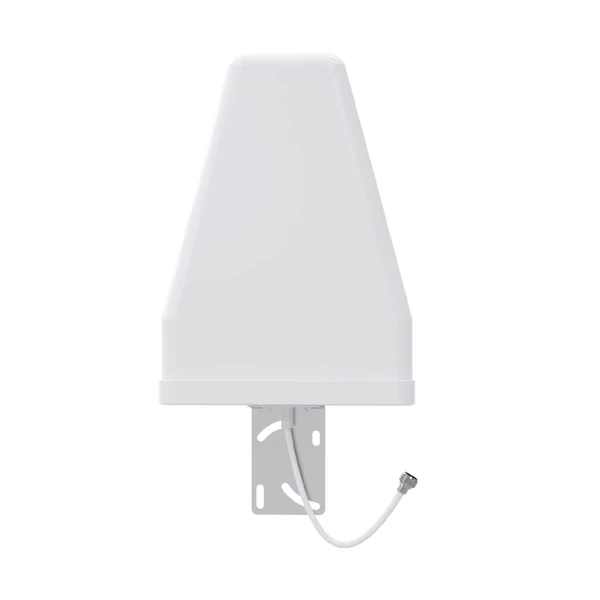 4 sávos mobiltelefon jel erősítő (800/900/1800/2100 MHz GSM DCS 2G/3G/4G/LTE ismétlő) bel- és kültéri használatra, 1000㎡ lefedettség, 75 dB erősítés - A szett