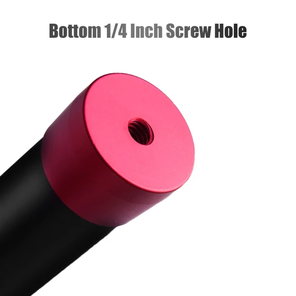 Manbily LR-255 állványhosszabbító rúd állványhoz, monopodhoz, gimbalhoz, alumínium, 33,5–108 cm, 1/4" és 3/8" adapterrel