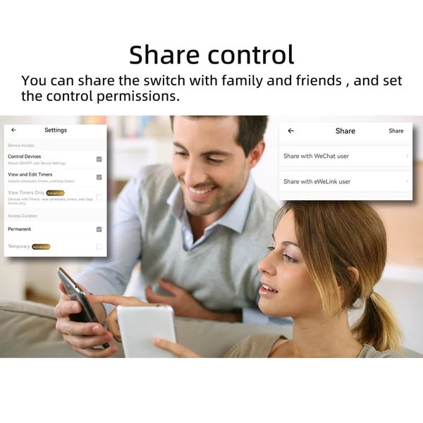 Ewelink wifi hőmérséklet- és páratartalom-kapcsoló, app vezérlés, adatstatisztika, IFTTT, Alexa, Google assistant - 1 m vízálló hőmérséklet-érzékelő