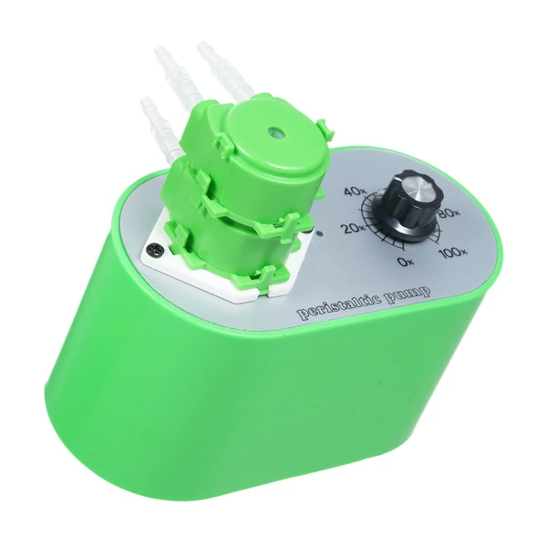 GROTHEN G1028-2 Perisztaltikus Szivattyú 7-57ml/perc, állítható, élelmiszeripari szilikon cső, 2x4mm, adapterrel, akvárium/labor