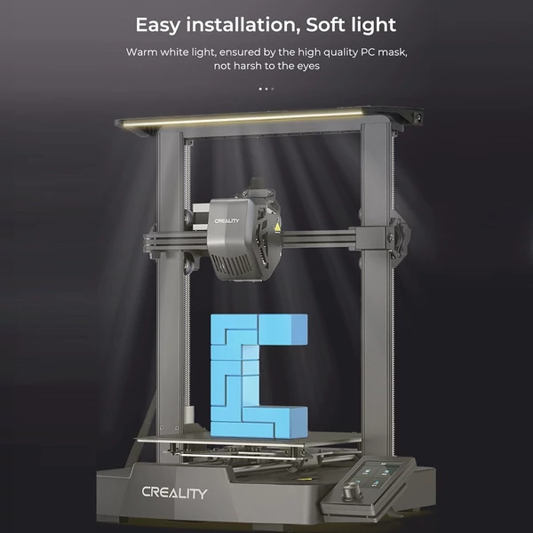Creality LED világítás készlet, energiatakarékos, könnyű telepítés, Ender-3V3 SE/KE 3D nyomtatóhoz, 24V/5W