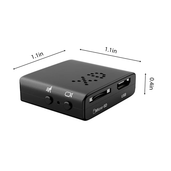 Okos kamera 1080P felvétellel, mozgásérzékeléssel, éjjellátóval, otthonra, irodába, raktárba