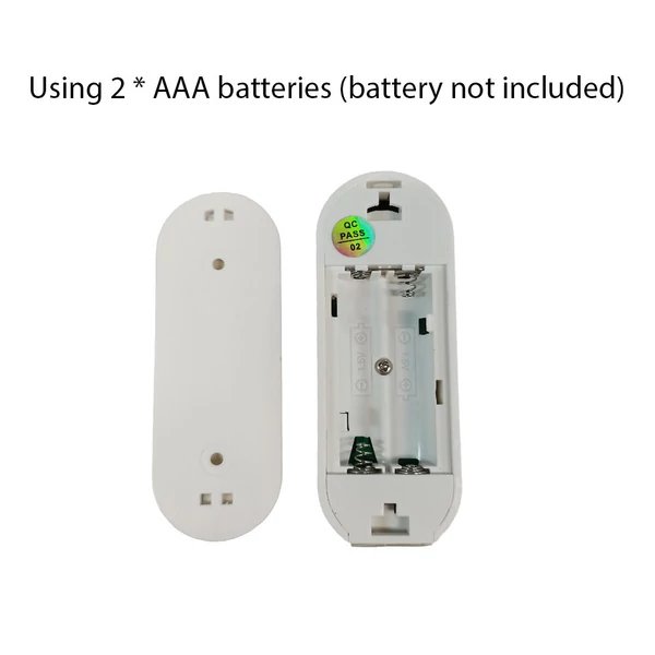 4 db mini ajtó-ablak riasztó, vezeték nélküli mágneses szenzor, WiFi, TY app, könnyű telepítés, otthon/garázs/lakás